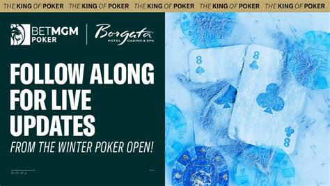 borgata open blog|2024 Borgata Winter Poker Open .